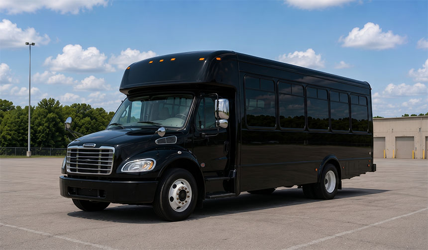 18-passenger minibus for charter in Coppell, TX