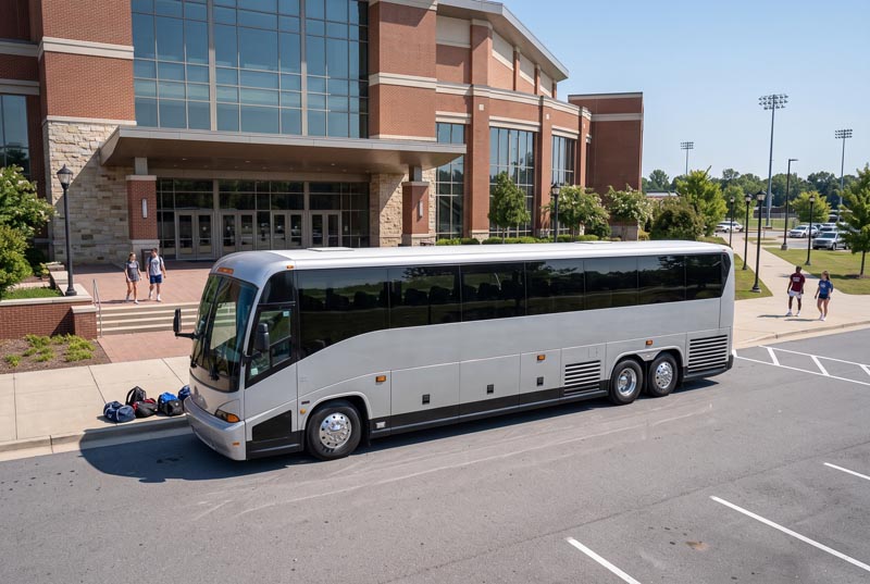 Sports Team Charter Bus Rentals in Coppell, TX